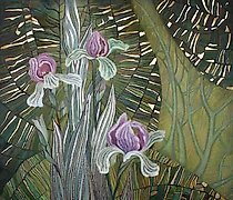 Статуэтка iris 花园。