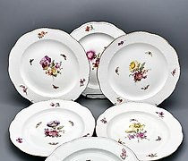 Статуэтка 凯瑟尔德国威廉二世的KPM餐盘，1908年。