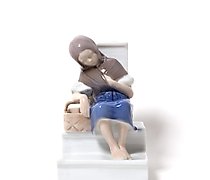 Статуэтка 火柴女孩。丹麦，哥本哈根，Bing &amp; Gr...