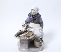Статуэтка 鱼店。丹麦，哥本哈根，宾格与格朗达尔