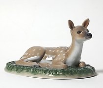 Статуэтка 小鹿。丹麦，哥本哈根，皇家哥本哈根