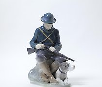 Статуэтка Hunter with a dog. Denma…