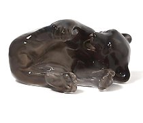 Статуэтка 小熊。丹麦，哥本哈根，皇家哥本哈根，1923...