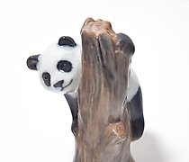 Статуэтка 树上的熊猫。丹麦，哥本哈根，皇家哥本哈根