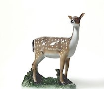 Статуэтка 年轻的鹿。丹麦，哥本哈根，皇家哥本哈根