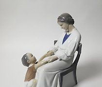 Статуэтка 妈妈迪基。丹麦，哥本哈根，Bing &amp; Gr...