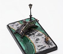 Статуэтка 珠宝雕塑作品《桥上的男孩》