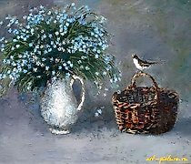 Статуэтка 鸟类静物画