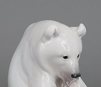 Статуэтка 瓷雕“北极熊”。皇家哥本哈根