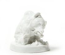 Статуэтка 白熊，德国，迈森。