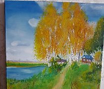 Статуэтка "Autumn has arrived."