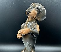 Статуэтка 塑像腊肠犬 Rosenthal 1920年