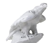 Статуэтка 雕塑《鹰》。德国，迈森，1957年。