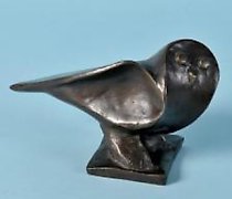 Статуэтка 青铜雕像 猫头鹰。Christian Pes...