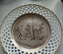 Статуэтка KPM艺术盘