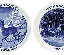 Статуэтка 西奥多·凯尔纳。壁饰圣诞节。1924年，19...