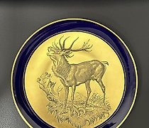 Статуэтка 外德·凯尔纳。猎人题材的墙面盘。1962-1...