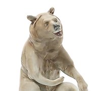 buy Porcelain figurine Sitting Bear, Germany, Karl Ens