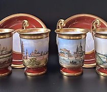 Статуэтка 茶具套装 莫斯科的种类 比斯特里茨卡娅工作室