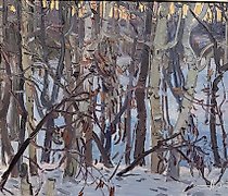 Статуэтка 冬季森林