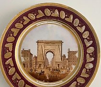 Статуэтка Тарелка с архитектурным …