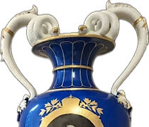 Статуэтка Вaза фарфорoвая. Королeв…