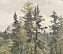 Статуэтка Северные ели