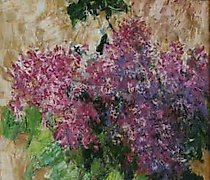 Статуэтка Lilac. Canvas, oil. 68 x…