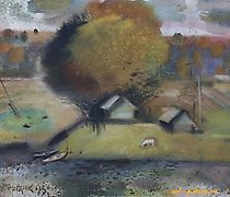 купить Смоленск. Акварель. 26 х 35 см