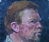 купить Этюд к картине "Самодеятельность". Картон, масло. 43 х 32 см