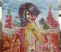 buy "Moscow, oil on canvas."