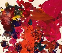 buy The translation of the text is: "Abstraction 7 Gouache paper"