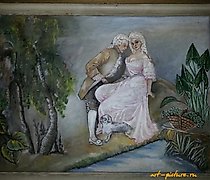 купить Двое у пруда