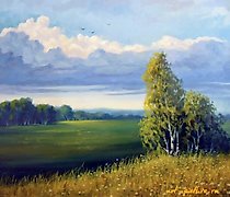 buy The translation of the text "Перед бурей масло, холст" into English is "Before the storm, oil on canvas."