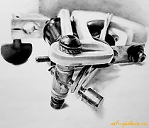 купить Машина карандаш, бумага(гр.р) 