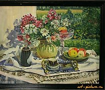 Статуэтка "Flowers and fruits, can…