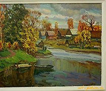 Статуэтка "Russian Autumn. The vil…