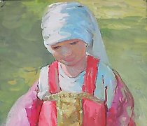 Статуэтка The girl in the red sund…