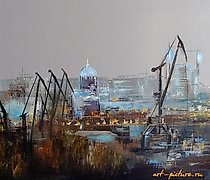 Статуэтка Samara. Evening oil on c…
