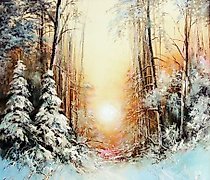 Статуэтка The translation of "Зимн…