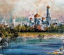 Статуэтка "View of Kazan Cathedral…
