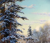 Статуэтка The translation of "Зимн…