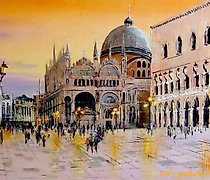 Статуэтка Venice. St. Mark's Squar…