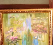 buy Pond canvas, oil