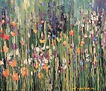 купить Лето холст, акрил 