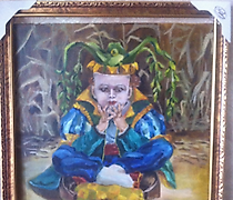 Статуэтка The translation of "Маск…