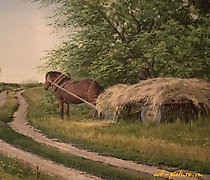 купить Ностальгия масло,холст