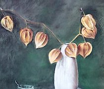 купить Физалис Бумага, пастель 
