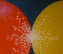 购买 红色和黄色的油，油画板