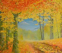 Статуэтка "Autumn - a game of colo…